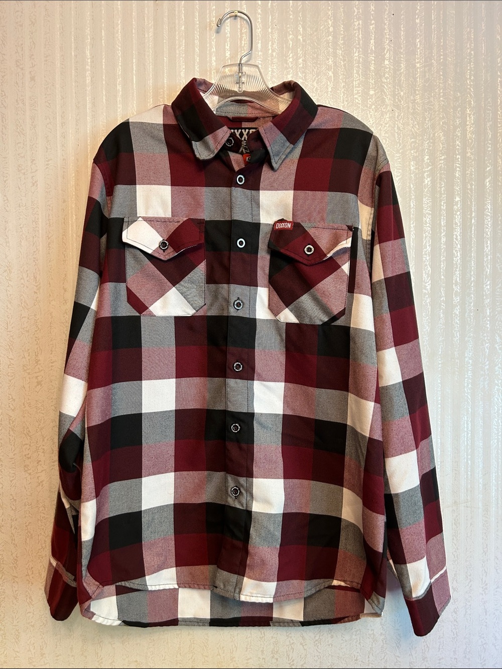 Dixxon Men's Burgundy “Southpaw🥊” Medium